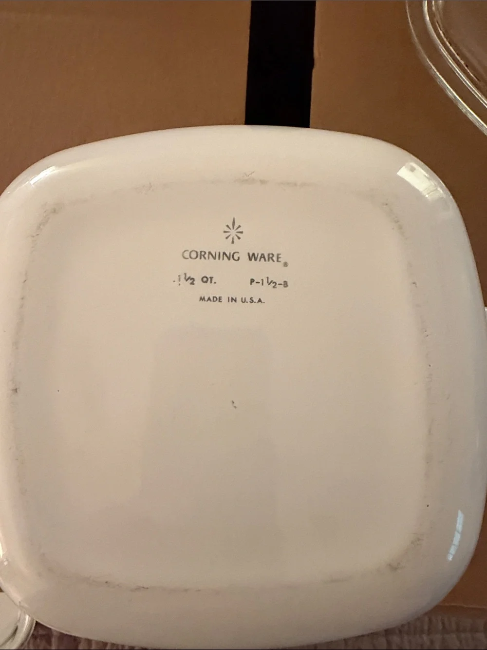 Corningware porcelain quart